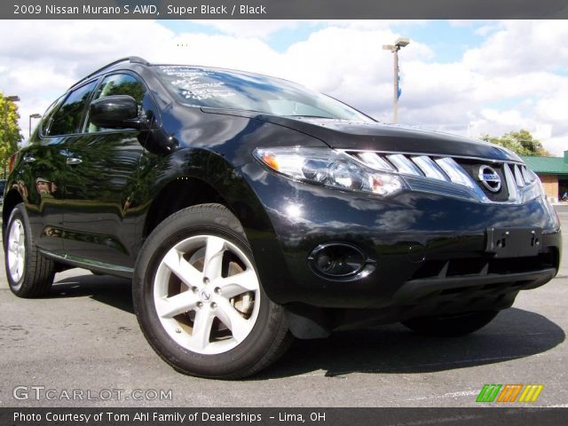 2009 Nissan Murano S AWD in Super Black