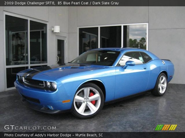 2009 Dodge Challenger SRT8 in B5 Blue Pearl Coat