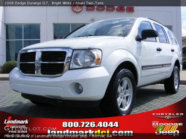 2008 Dodge Durango SLT in Bright White