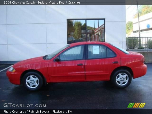 2004 Chevrolet Cavalier Sedan in Victory Red