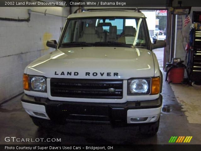 2002 Land Rover Discovery II SE7 in Chawton White