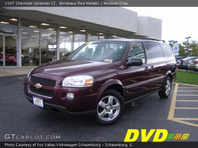 2007 Chevrolet Uplander LT in Bordeaux Red Metallic