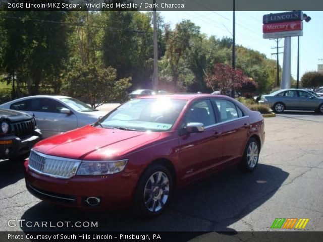 2008 Lincoln MKZ Sedan in Vivid Red Metallic