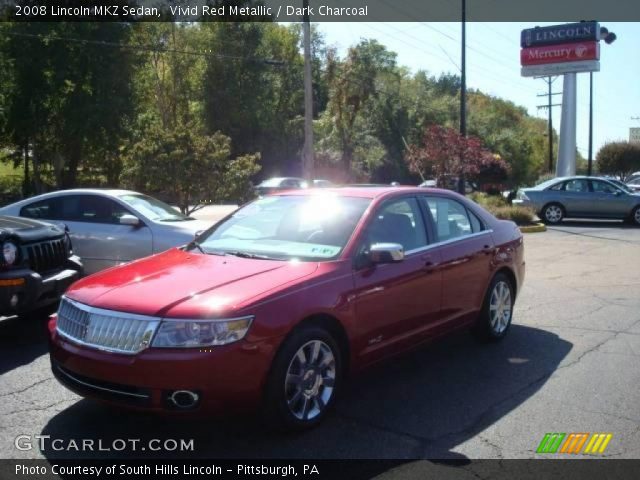 2008 Lincoln MKZ Sedan in Vivid Red Metallic