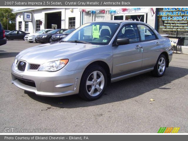 2007 Subaru Impreza 2.5i Sedan in Crystal Gray Metallic