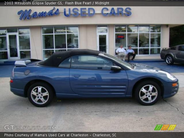 2003 Mitsubishi Eclipse Spyder GS in Flash Blue Pearl