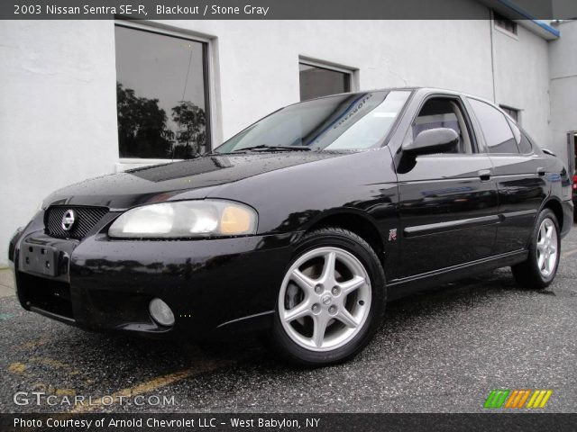 2003 Nissan Sentra SE-R in Blackout