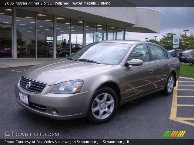 2005 Nissan Altima 2.5 SL in Polished Pewter Metallic