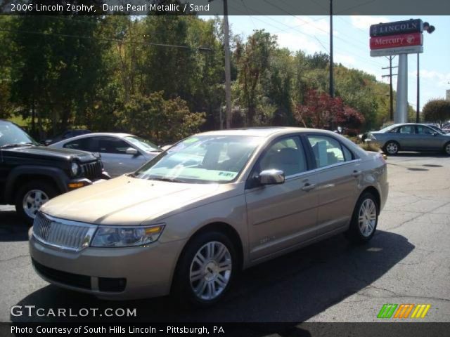 2006 Lincoln Zephyr  in Dune Pearl Metallic