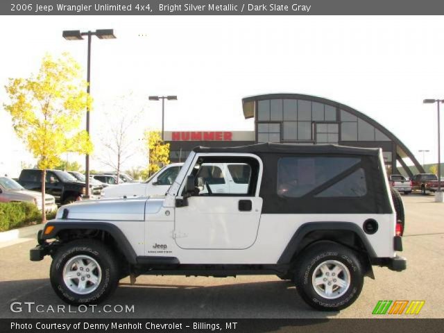 2006 Jeep Wrangler Unlimited 4x4 in Bright Silver Metallic