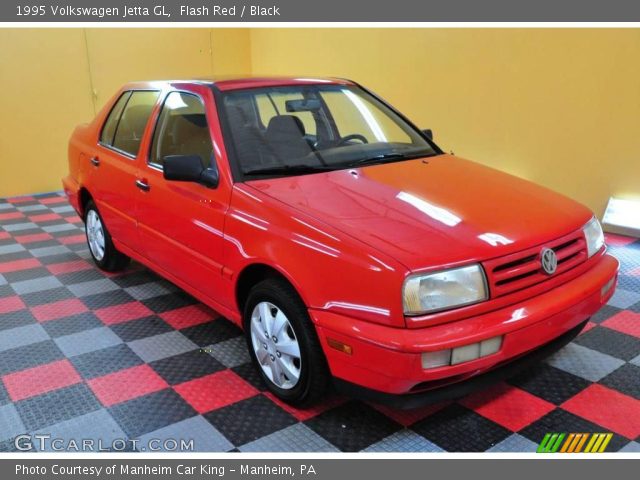 1995 Volkswagen Jetta GL in Flash Red