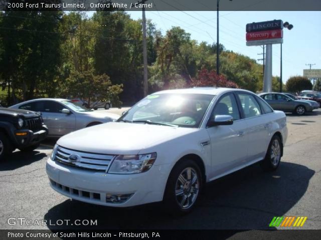 2008 Ford Taurus Limited in Oxford White