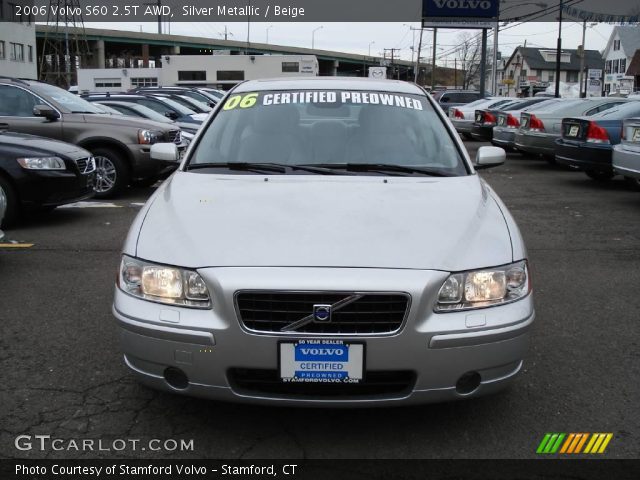 2006 Volvo S60 2.5T AWD in Silver Metallic