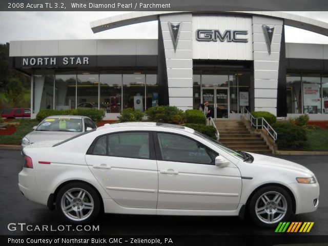 2008 Acura TL 3.2 in White Diamond Pearl