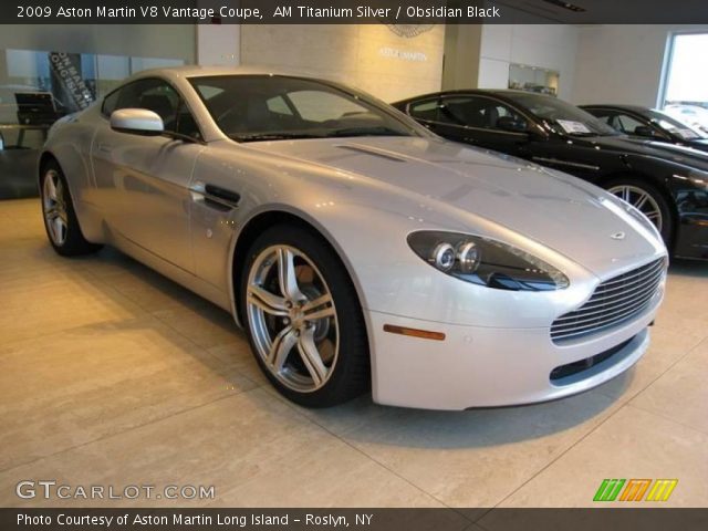 2009 Aston Martin V8 Vantage Coupe in AM Titanium Silver
