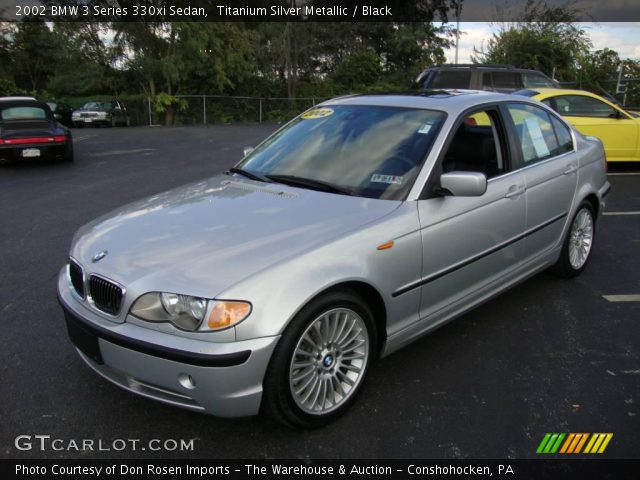 2002 BMW 3 Series 330xi Sedan in Titanium Silver Metallic