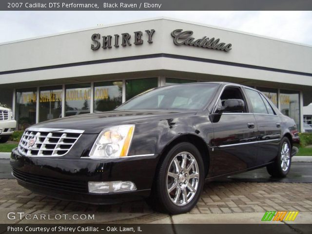 2007 Cadillac DTS Performance in Black Raven