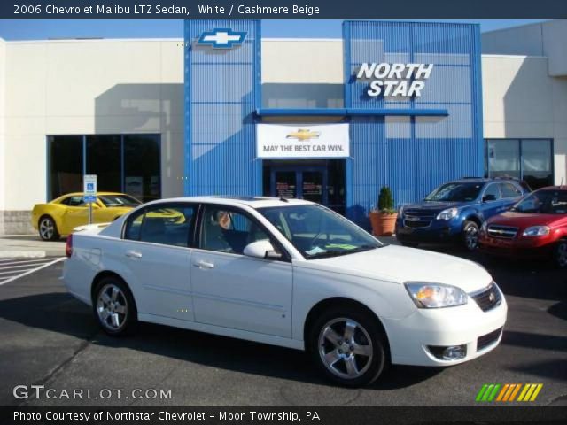 2006 Chevrolet Malibu LTZ Sedan in White