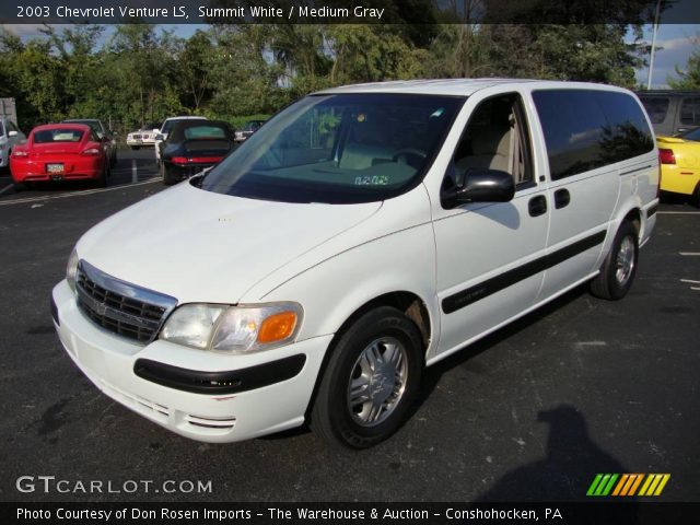 2003 Chevrolet Venture LS in Summit White