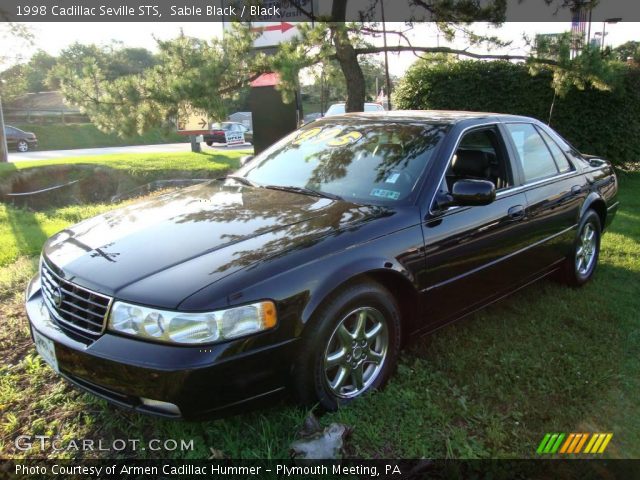 1998 Cadillac Seville STS in Sable Black