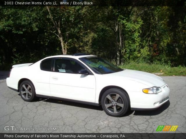 2003 Chevrolet Monte Carlo LS in White