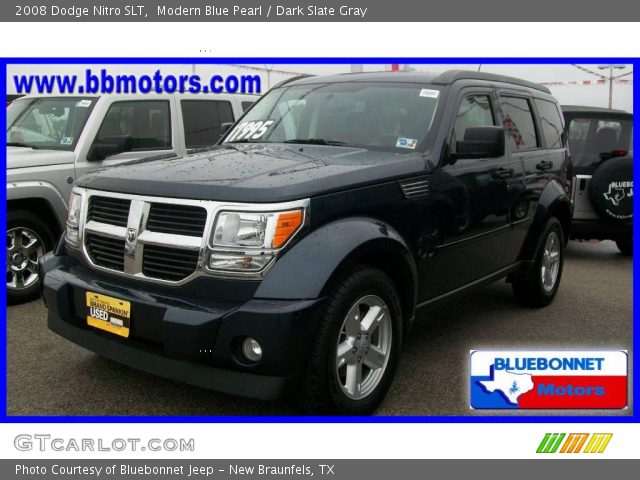 2008 Dodge Nitro SLT in Modern Blue Pearl