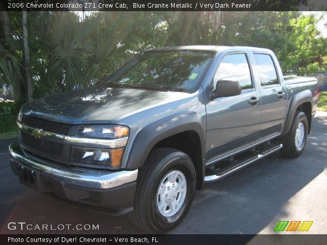 2006 Chevrolet Colorado Z71 Crew Cab in Blue Granite Metallic