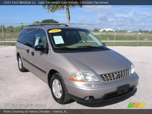 2003 Ford Windstar LX in Light Parchment Gold Metallic
