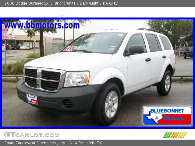 2008 Dodge Durango SXT in Bright White