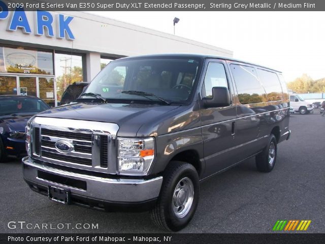 2009 Ford E Series Van E350 Super Duty XLT Extended Passenger in Sterling Grey Metallic