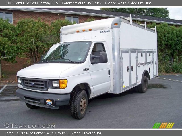 2004 Ford E Series Cutaway E450 Commercial Utility Truck in Oxford White