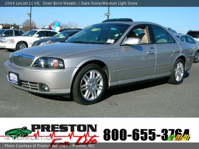2004 Lincoln LS V8 in Silver Birch Metallic