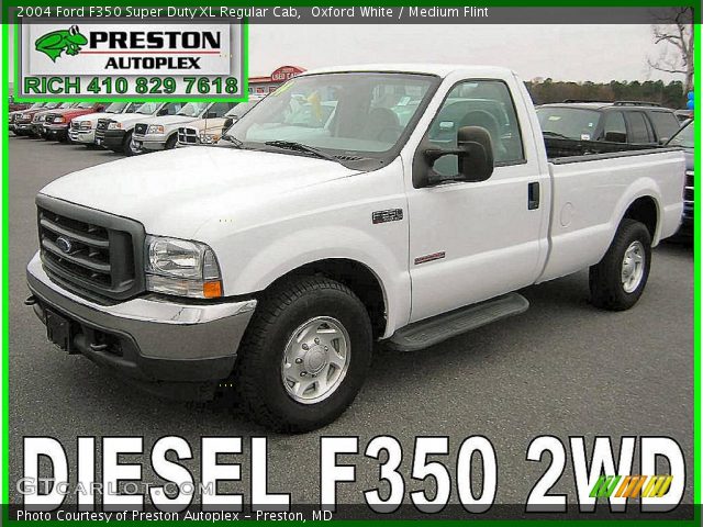 2004 Ford F350 Super Duty XL Regular Cab in Oxford White