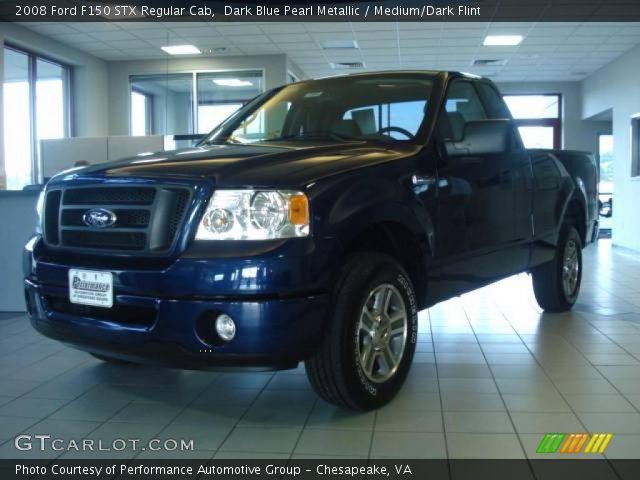 2008 Ford F150 STX Regular Cab in Dark Blue Pearl Metallic