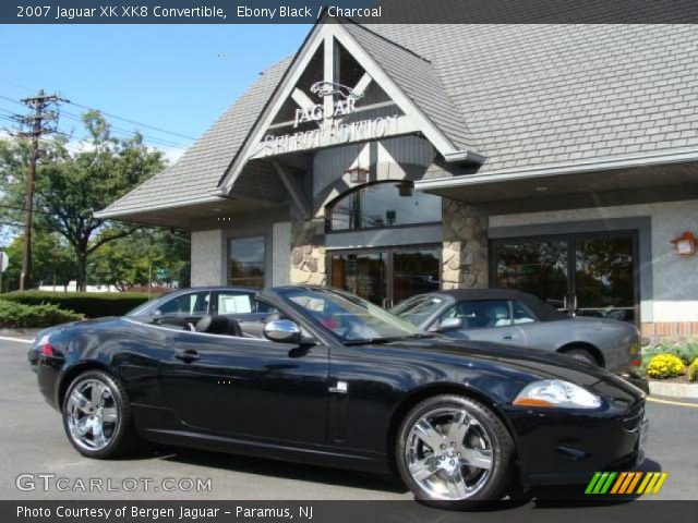 2007 Jaguar XK XK8 Convertible in Ebony Black