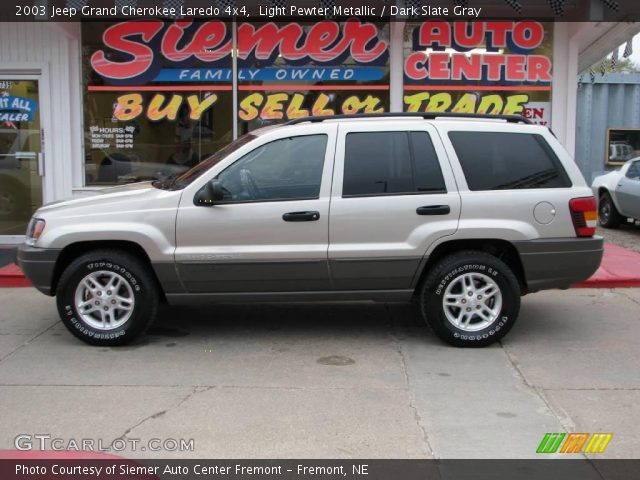 2003 Jeep Grand Cherokee Laredo 4x4 in Light Pewter Metallic