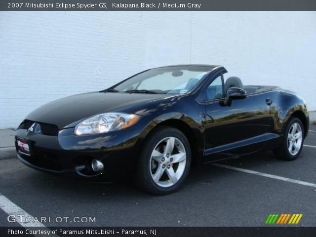 2007 Mitsubishi Eclipse Spyder GS in Kalapana Black