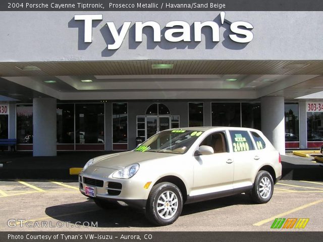 2004 Porsche Cayenne Tiptronic in Prosecco Metallic