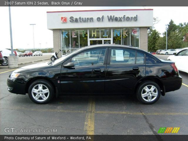 2007 Saturn ION 2 Sedan in Black Onyx