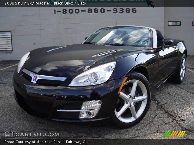 2008 Saturn Sky Roadster in Black Onyx