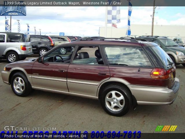 1999 Subaru Legacy Limited Outback Wagon in Winestone Pearl
