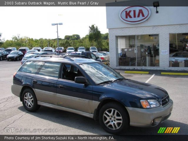 2003 Subaru Outback Wagon in Mystic Blue Pearl