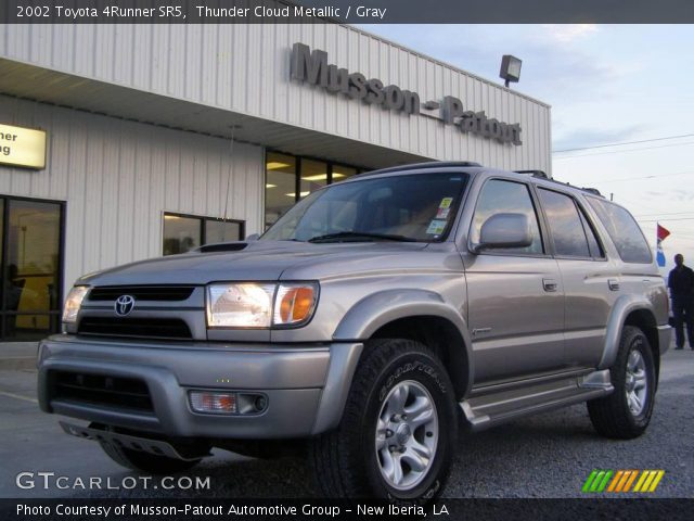 2002 Toyota 4Runner SR5 in Thunder Cloud Metallic