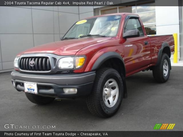 2004 Toyota Tacoma Regular Cab 4x4 in Impulse Red Pearl