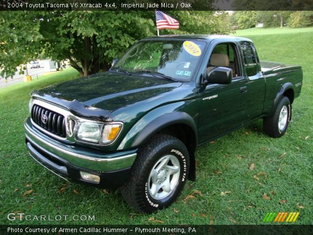 2004 Toyota Tacoma V6 Xtracab 4x4 in Imperial Jade Mica