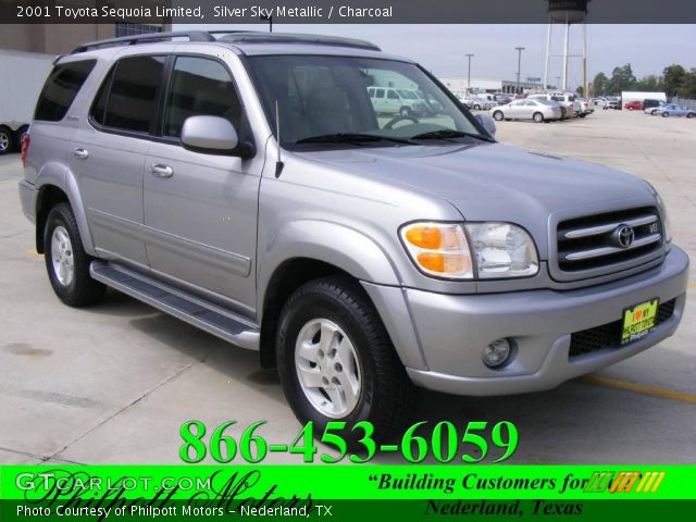 2001 Toyota Sequoia Limited in Silver Sky Metallic