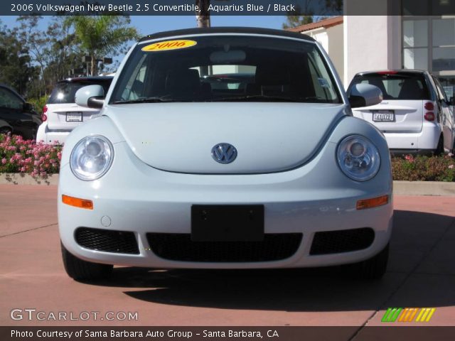 2006 Volkswagen New Beetle 2.5 Convertible in Aquarius Blue