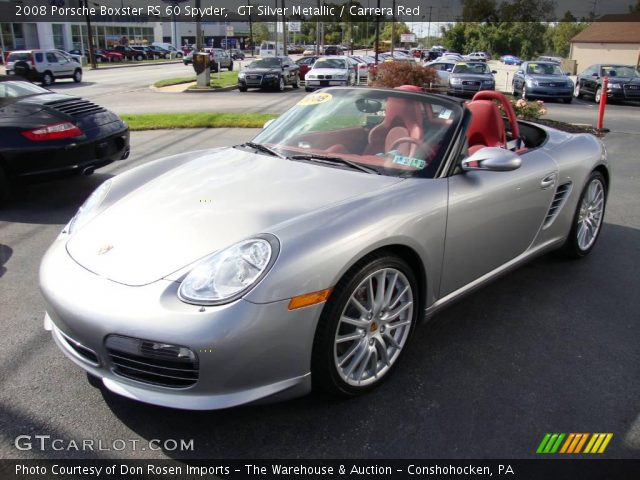 2008 Porsche Boxster RS 60 Spyder in GT Silver Metallic