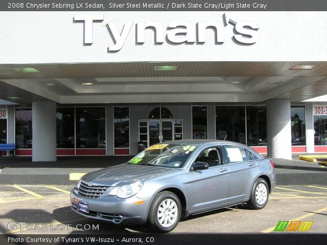 2008 Chrysler Sebring LX Sedan in Silver Steel Metallic
