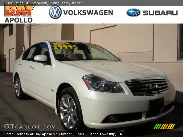 2006 Infiniti M 35x Sedan in Ivory Pearl
